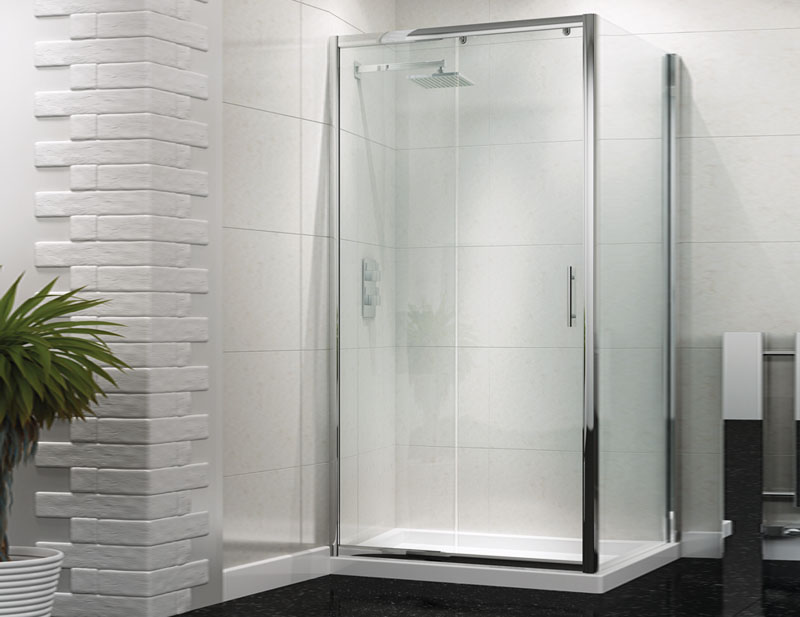 The Technik 6 Sliding Door Designer Shower Enclosure from VIP Bathrooms - now only 201.99 GBP!